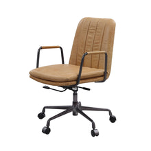 Load image into Gallery viewer, Eclarn - Top Grain Leather Office Chair - Brown
