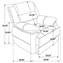 Load image into Gallery viewer, Worthington - Padded Arm Accent Chair - Dark Brown
