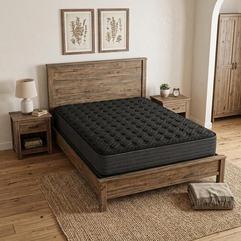 Copper Infused Gel Memory Foam Extra Firm Hybrid Mattress - Full Long