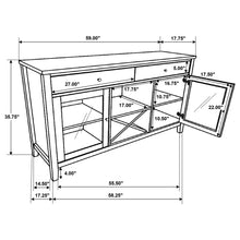 Load image into Gallery viewer, Prager - 2 Door Dining Sideboard - White
