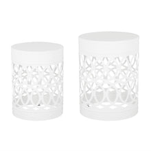 Load image into Gallery viewer, Outdoor Metal S/2 End Table
