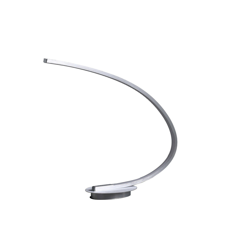 Metal Desk LED Table Lamp - Silver