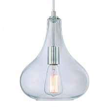 Load image into Gallery viewer, Candle Style Metal Dimmable Chandelier With Shades - Silver
