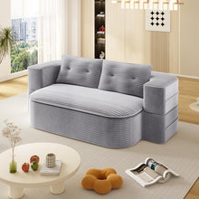 Load image into Gallery viewer, Convertible Floor Sofa Bed With Multi Functional Blanket
