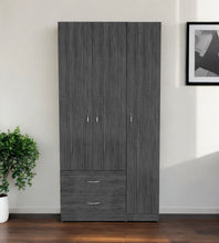 Load image into Gallery viewer, Two Drawer Combo Dresser - Dark Gray
