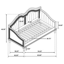 Load image into Gallery viewer, Aurelia - Twin Daybed With Trim Upholstery - Oak
