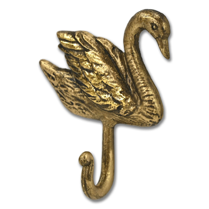 Frame Material Bird Wall Hook Wall Hooks - Gold