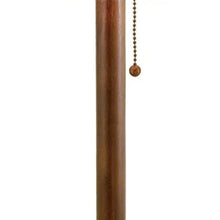 Load image into Gallery viewer, Solid Wood Standard Table Lamp With Beige Shade - Walnut
