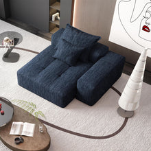 Load image into Gallery viewer, Modern Oversized Modular Sectional Sofa, Sparkling Fabric Soft Cushion Sofa With 2 Pillows
