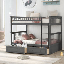 Load image into Gallery viewer, Bunk Bed With Drawers, Convertible Design
