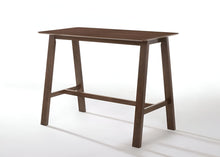 Load image into Gallery viewer, 47" Rectangular Counter Height Wood Dining Table - Brown
