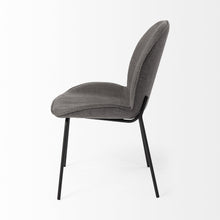 Load image into Gallery viewer, Upholstered Fabric Dining Room Side Chairs (Set of 2) - Gray
