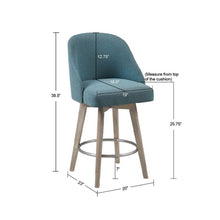 Load image into Gallery viewer, Pearce - Bar Stool With Swivel Seat
