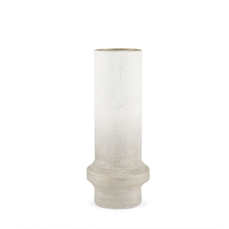 Cylinder Table Vase (608327) - Off White / Off White