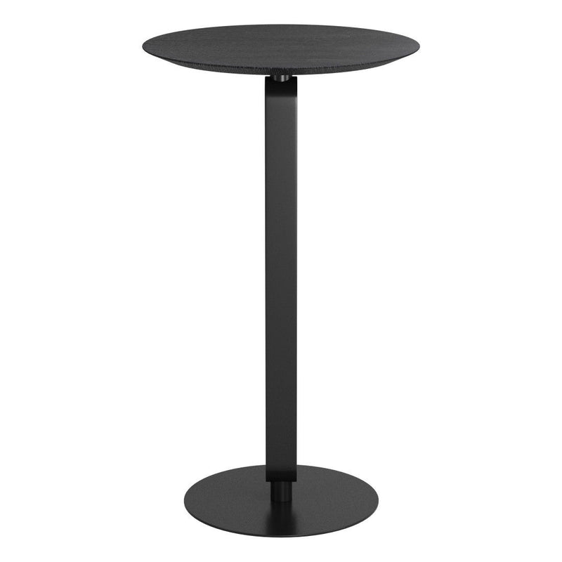 Rounded Bar Table - Black