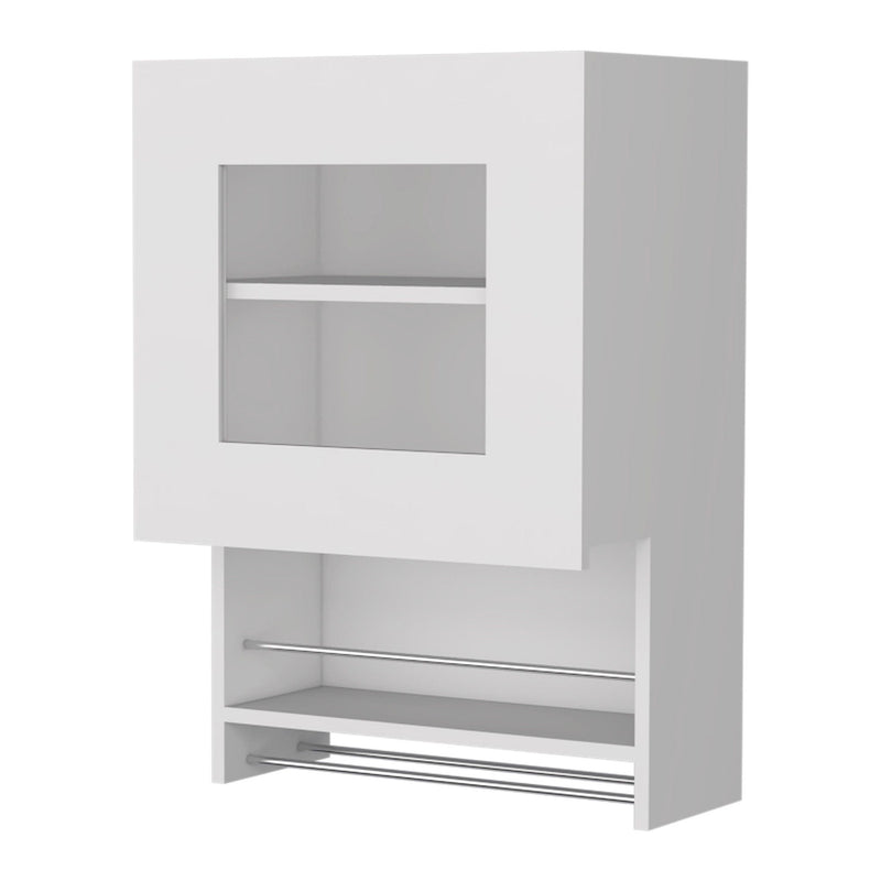 Accent Cabinet With Two Shelves - White