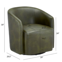 Load image into Gallery viewer, Ardena - Modern Swivel Barrel Chair
