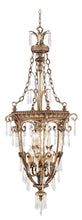 Load image into Gallery viewer, Nine Light Metal Dimmable Chandelier With Shades - Gold / Clear

