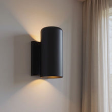 Load image into Gallery viewer, Minimalist Wall Sconce - Matte Black
