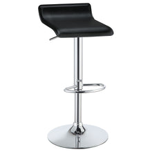 Load image into Gallery viewer, Backless Bar Stool With Adjustable Height - Black
