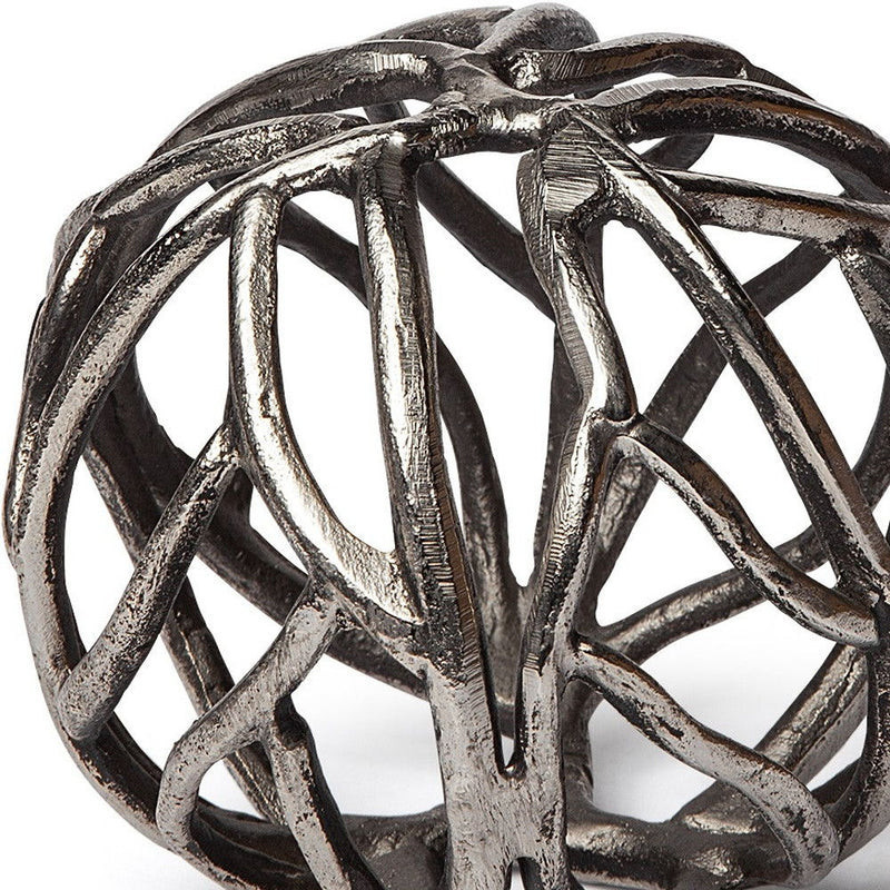 Petite Tree Branch Sculpture - Silver