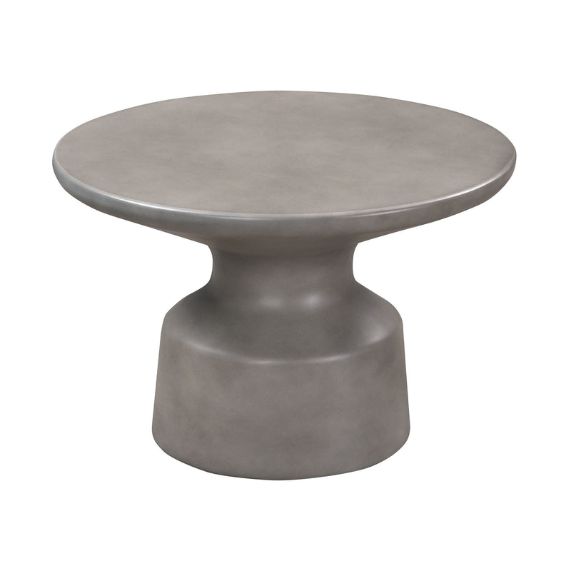 Concrete Round Coffee Table - Gray