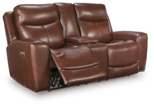 Load image into Gallery viewer, Next Move - Power Reclining Loveseat With Console / Adjustable Headrest
