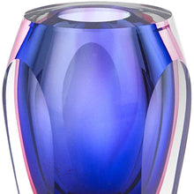 Load image into Gallery viewer, Table Vase - Clear / Purple
