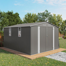 Load image into Gallery viewer, Outdoor Storage Shed With Lockable Doors
