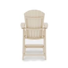 Load image into Gallery viewer, Adirondack Style Counter Chair Stylish HDPE Poly Lumber For Dining, Patio, And Garden Comfort
