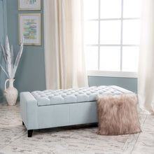 Load image into Gallery viewer, Guernsey - Ottoman Storage With Tufted Top
