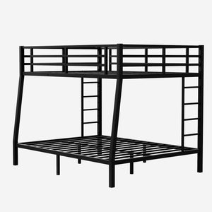 Metal Full XL over Queen Bunk Bed for Teens and Adults,Space-Saving/Noise Reduced/No Box Spring Needed, Old SKU W1307S00015(Expect arrive date 2024/3/24)