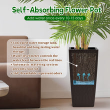 Load image into Gallery viewer, Indoor Outdoor Planter With Automatic Watering System
