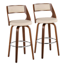Load image into Gallery viewer, Cecina - Mid-Century Modern Barstool With Swivel (Set of 2)
