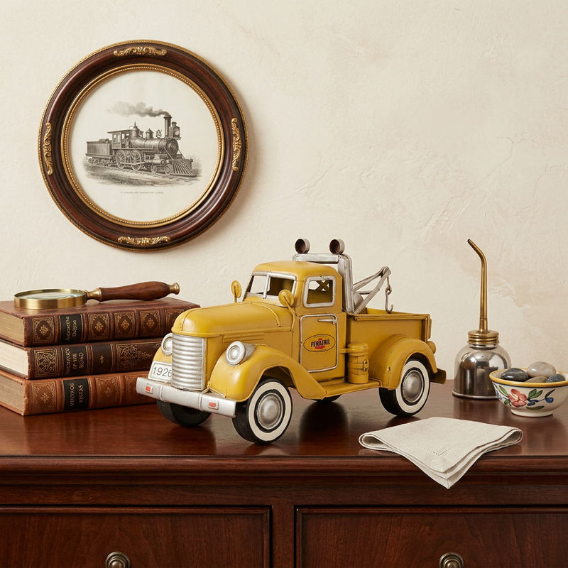 Hand Painted Model Car - Yellow