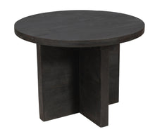 Load image into Gallery viewer, 48" Deep Rounded Solid Wood Pedestal Base Dining Table - Taupe
