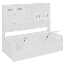 Load image into Gallery viewer, Daybed With All-In-One Cabinet And Shelf
