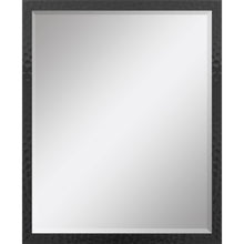 Load image into Gallery viewer, Hammered Geometric Finish Framed Accent Mirror - Black
