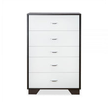 Load image into Gallery viewer, Five Drawer Standard Chest - Brown / White
