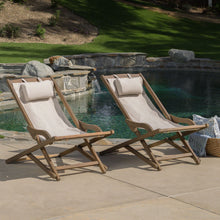 Load image into Gallery viewer, Arcadia - Outdoor Sling Chair With Pillow
