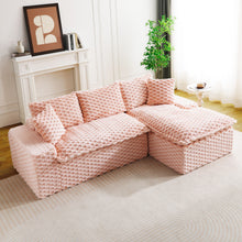 Load image into Gallery viewer, Modular Sofa, Convertible Twin Seat With Chaise Lounge
