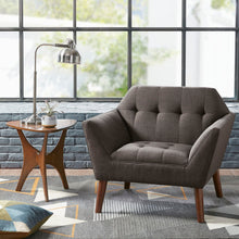 Load image into Gallery viewer, Modern Lounge Chair With Button Tufting
