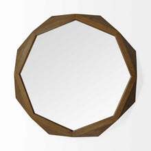 Load image into Gallery viewer, 41" Octagon Frame Wall Mirror - Brown

