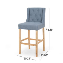 Load image into Gallery viewer, Ethereon - Tufted Counter Stool (Set of 2)
