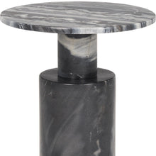 Load image into Gallery viewer, Stone And Wood Tray Table - Gray
