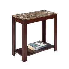 Load image into Gallery viewer, End Table With Shelf - Brown
