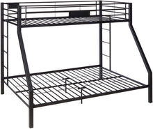 Load image into Gallery viewer, ACME Limbra Bunk Bed (Twin XL/Queen) in Sandy Black 38000
