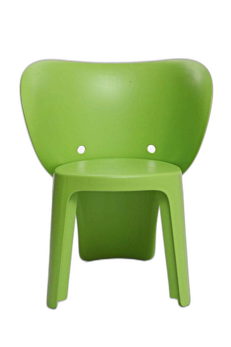 Heavy Duty Plastic Juvenile Chairs (Set of 4) - Green