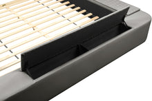 Load image into Gallery viewer, Zoya Smart Multifunctional Queen Size Bed Made with Wood in Gray
