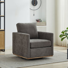 Load image into Gallery viewer, Square Upholstered Swivel Accent Chair
